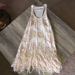 🌟NWOT Beautiful Sheer Dress With Sequins🌟